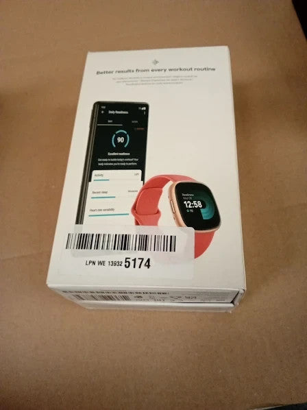 Google Fitbit Versa 4 Fitness Smartwatch Built In Gps 6+ Days Batt Life New
