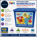 Learning Resources MathLink Cubes Numberblocks Heroes Zeroes Activity 3+
