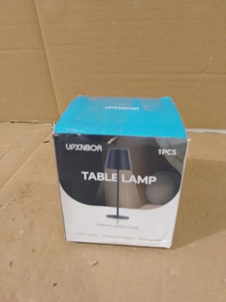 Upxnbor Night Light LED Touch Table Lamp Cordless Rechargeable 10.5x37.8x10.5cm
