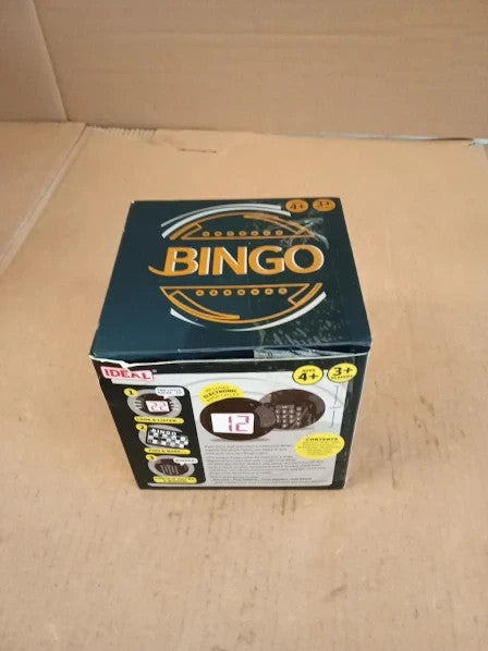 Ideal Deluxe Electronic Bingo Game Host Bingo Night Home 3+ Players 4+ New
