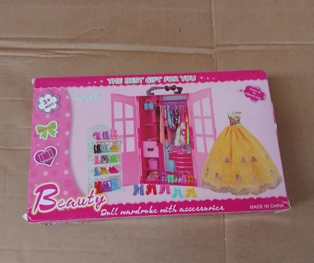 ZITA ELEMENT Doll Clothes Set Purple Wardrobe Accessories 11.5in Doll Design