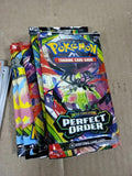Pokemon TCG Mega Evolution Perfect Order Booster Bundle Booster Packs