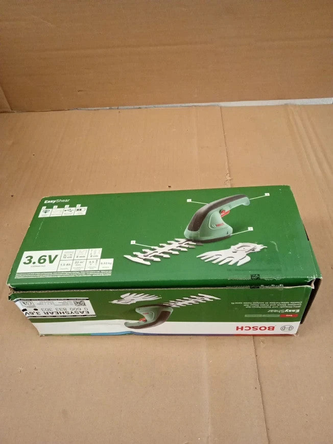 Bosch Garden Shears EasyShear Integrated 3.6V Runtime 40 Min New