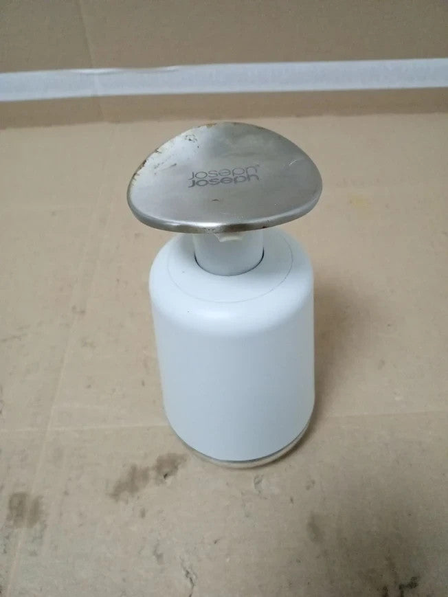 Joseph Joseph Presto Hygienic Bathroom Soap Pump Dispenser Refillable Stone