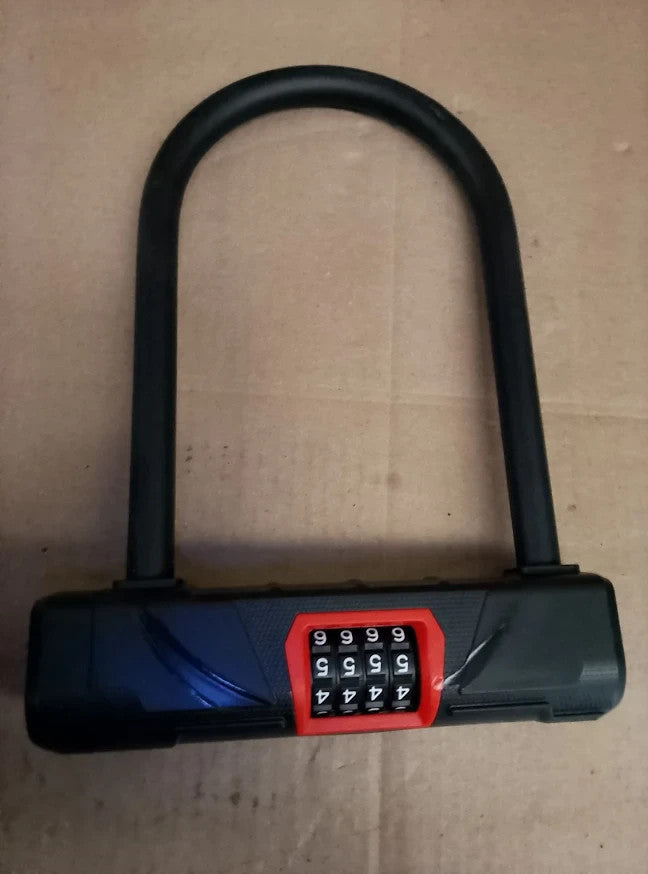 Amtech D Shackle 4 Digit Combination Lock Hardened Sheds Garage Security Design