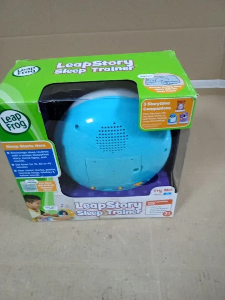 LeapStory Sleep Trainer 60+ Soothing Songs Record Your Own Stories 5+ Years New