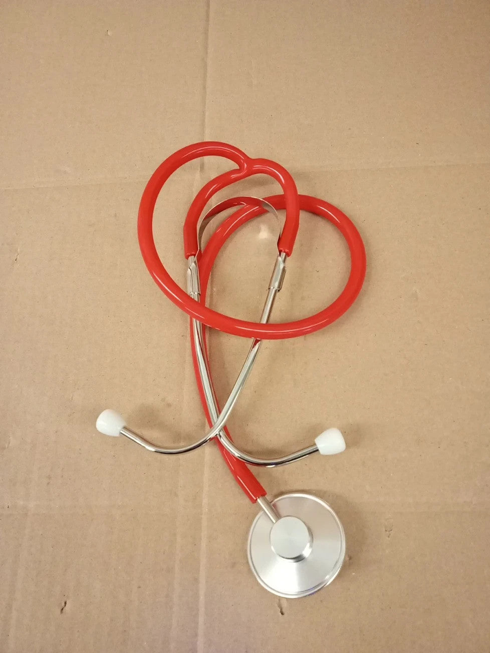 Timesco TD113105 Ruby Single Head Stethoscope Red Latex Free
