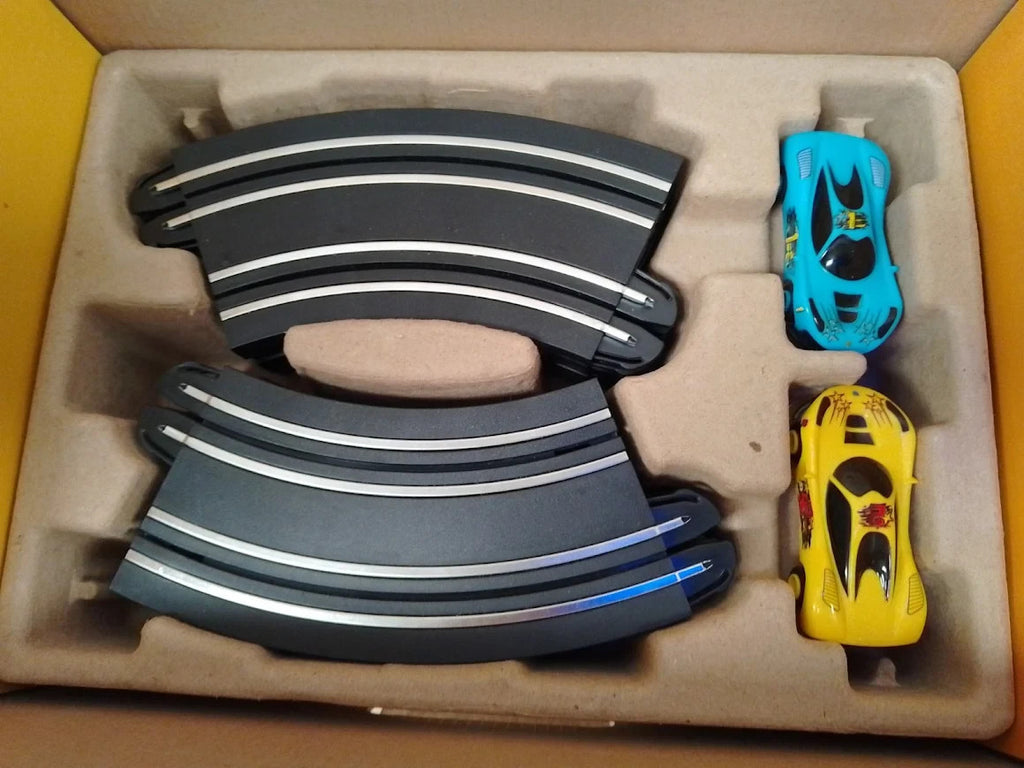 Scalextric Lets Play G1188M Racing Track Sets Kids 1:64 Scale Micro Race 3+