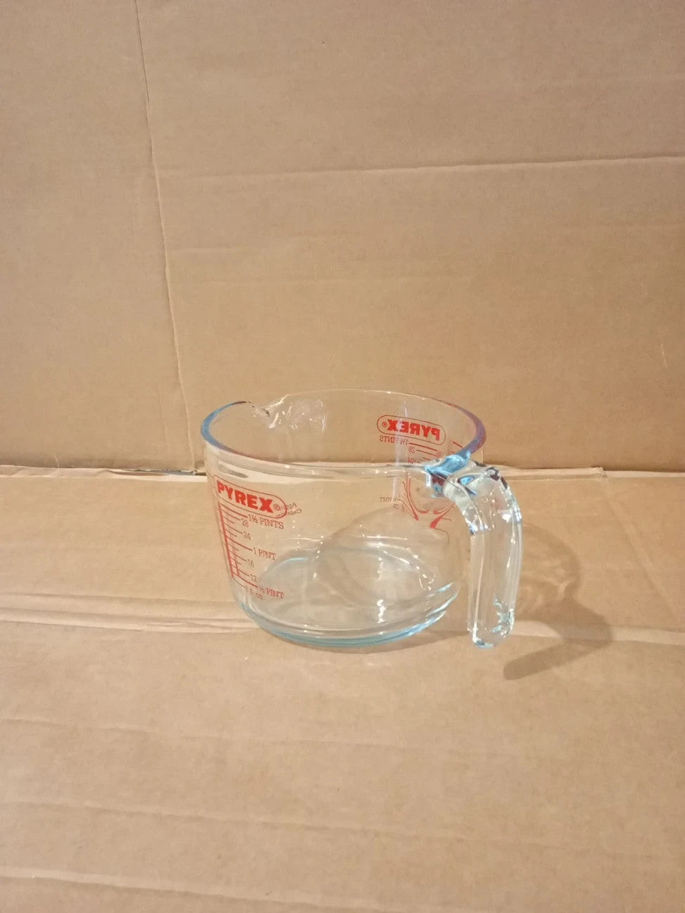 Pyrex Glass Measuring Jug 1L 264B000 Glass Weight 920 Grams New