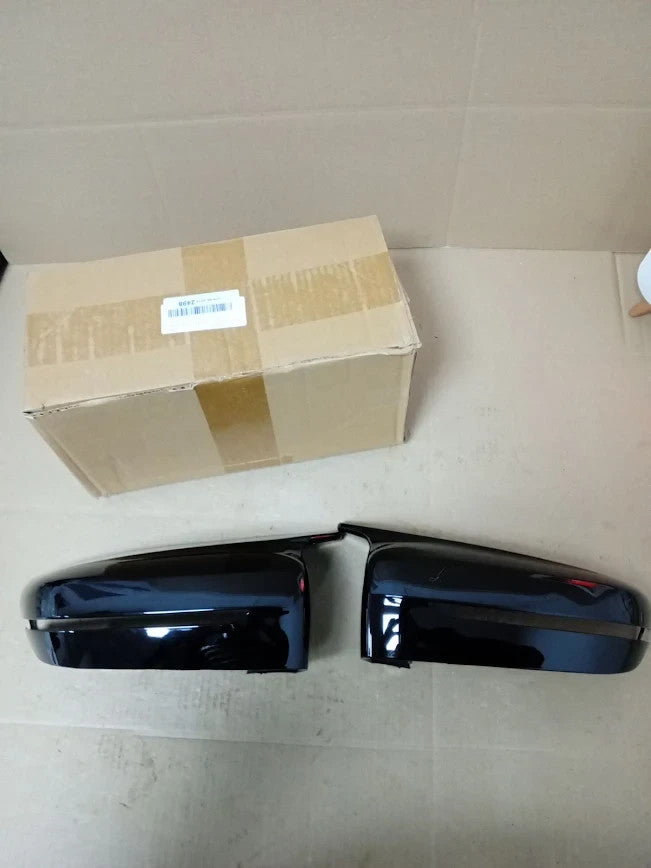 GSRECY Gloss Black Side Wing Mirror Cover Caps Compatible 2017 To 2022 BMW New
