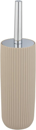 Wenko Agropoli Toilet Brush Set Beige Plastic Firm Yet Flexible 36.5x10cm New