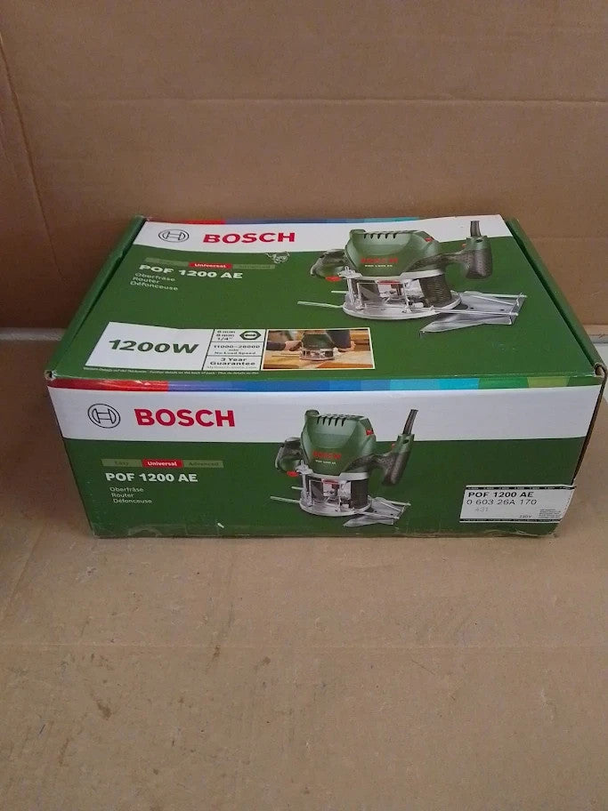 Bosch Home And Garden Router POF 1200 AE 1200W Corded Electric Pale Green