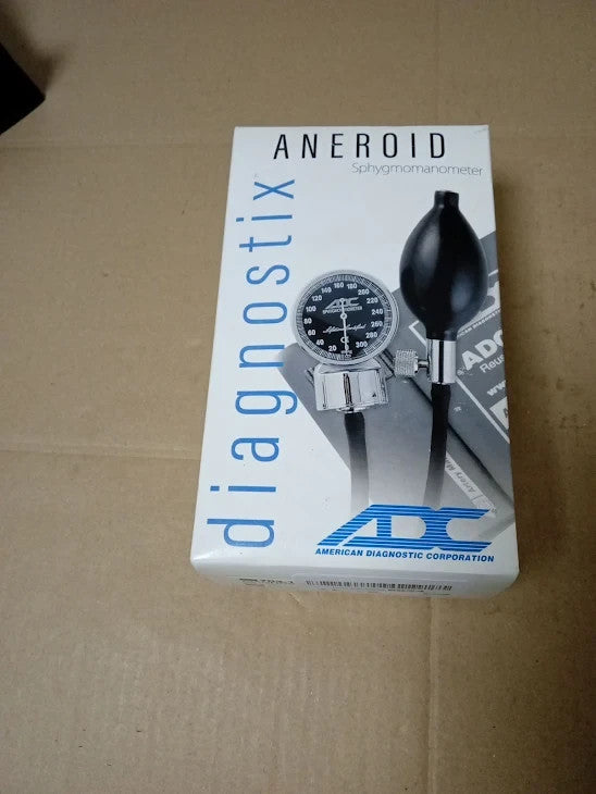 ADC Diagnostix 703 Professional Palm Style Aneroid Sphygmomanometer Adcuff New