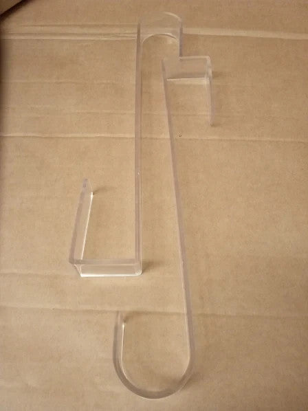 Dolaso 2pcs Christmas Wreath Hanger Front Door 12in Length 12x1.02x0.08in New