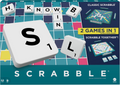 Mattel Scrabble Board Game HWD43 Family Word Two Ways To Play 2-4 Players New