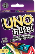 Mattel Games Uno Flip Family Card Game Adults Teens Kids Double Sided 3+ New