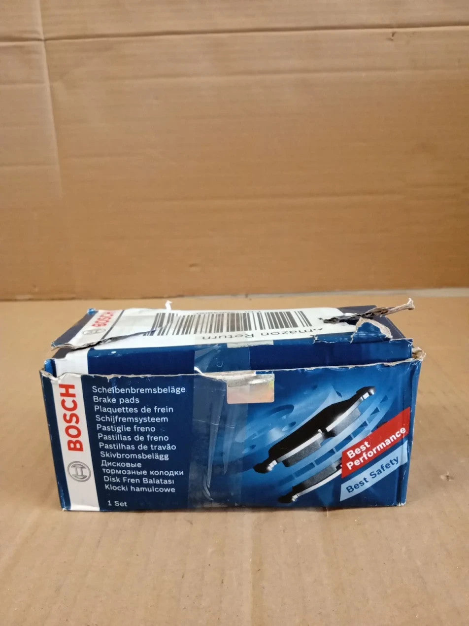 Bosch BP318 Brake Pads Car Front Axle Bosch Quality Reduced Noise & Dust Black