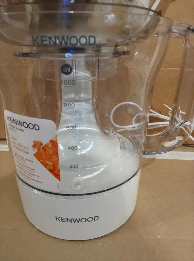 Kenwood JE290A KE JE290 Juicer 40w 1Liter White Smart Pulp Control 10x5x10cm New