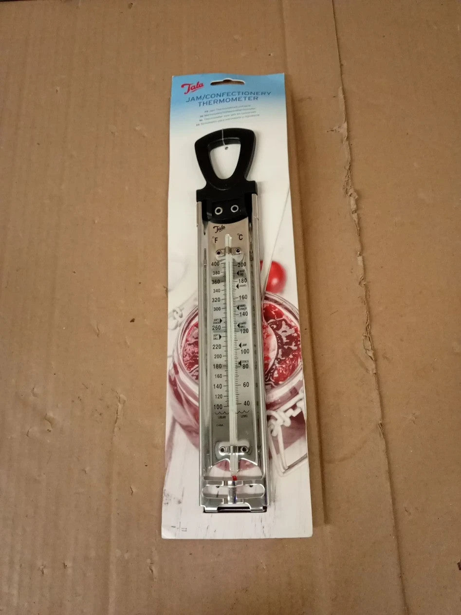 Tala Jam Thermometer Stainless Steel Confectionery Temperature 39.5x10cm