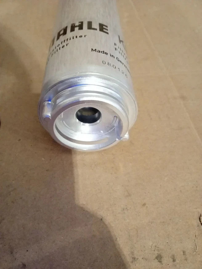 MAHLE KL 736 1D Fuel Filter Engine Replacement Car Part Silver Durable Design