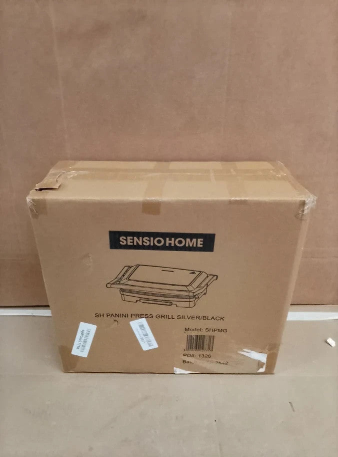 Sensio Home Panini Press Sandwich Toaster Health Grill Non Stick Easy Clean New