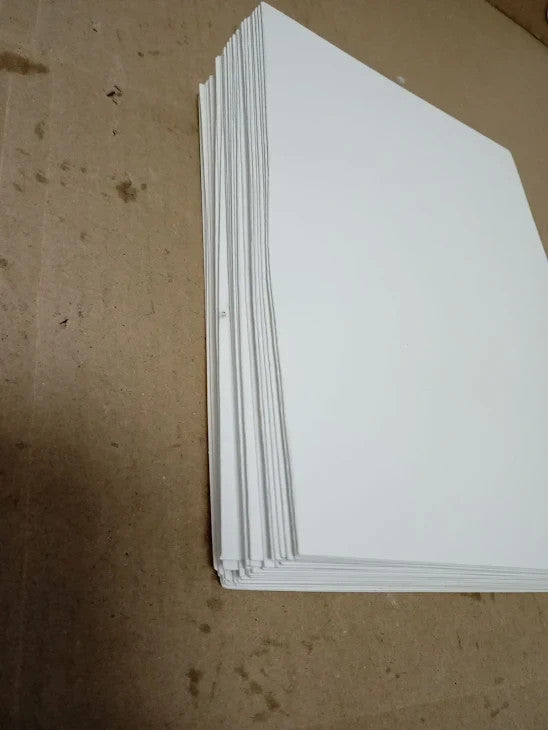 Jagergreen 50 Pack 5x7 White Cardstock Paper Blank Card Multipack Thick New
