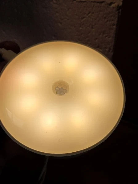 Motion Sensor Stair Wall Lights Indoor Rechargeable Wireless LED 6000K