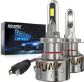 BEAMFLY H7 LED Headlight Bulbs 38000LM 160W 6500K White Plug Play 12V Design New