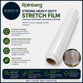 Rainberg Strong Heavy Duty Stretch Film Pallet Wrapping Packaging 400mmx250m