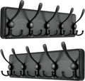 Dseap Coat Rack Wall Mount Patented Heavy Duty Modern Hanger Hook 44cm New