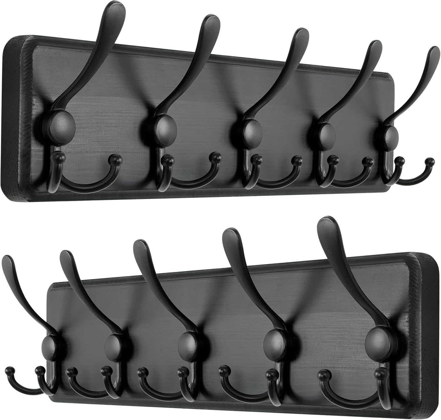 Dseap Coat Rack Wall Mount Patented Heavy Duty Modern Hanger Hook 44cm New