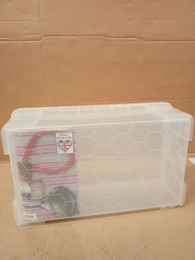 Really Useful 12Litre Clear Pack Of 1 New