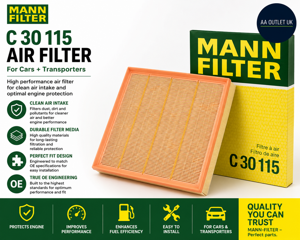 MANN FILTER C 30 115 Air Filter Cars+Transporters For Passenger Clean Intake