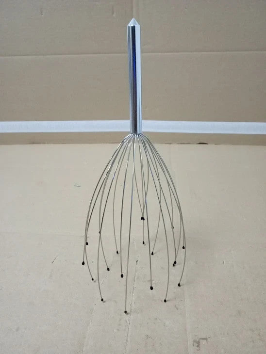 Purava Original Premium Head Massager Metal Handle Improved Design New