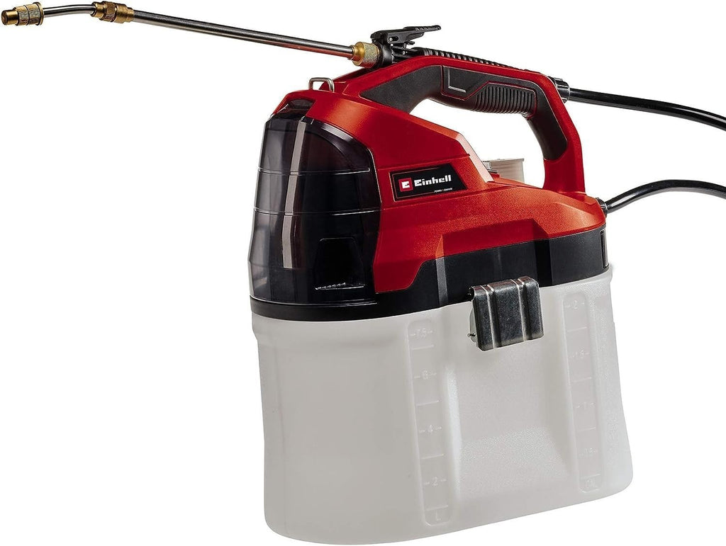 Einhell Cordless Electric Pressure Sprayer 18V Power X Change7.5L Tank New
