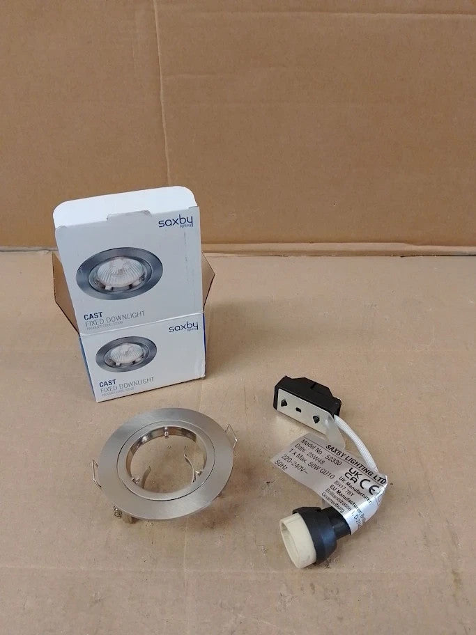 National Lighting Recessed Mains Powered LED Spot Lights Downlights Ceiling New