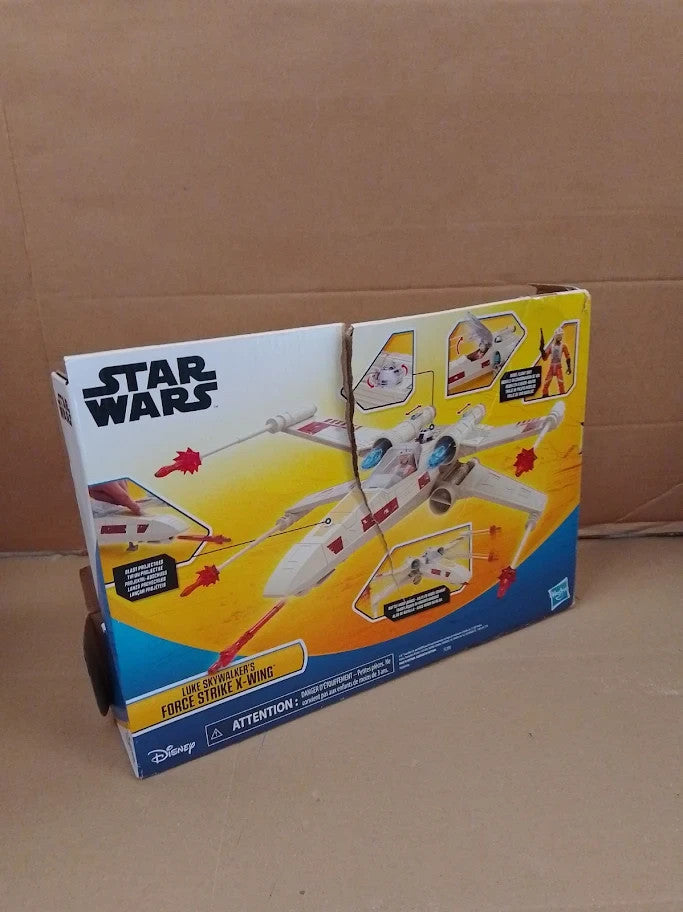 Star Wars Epic World Action Luke Skywalkers Force Strike X Wing 4+ New