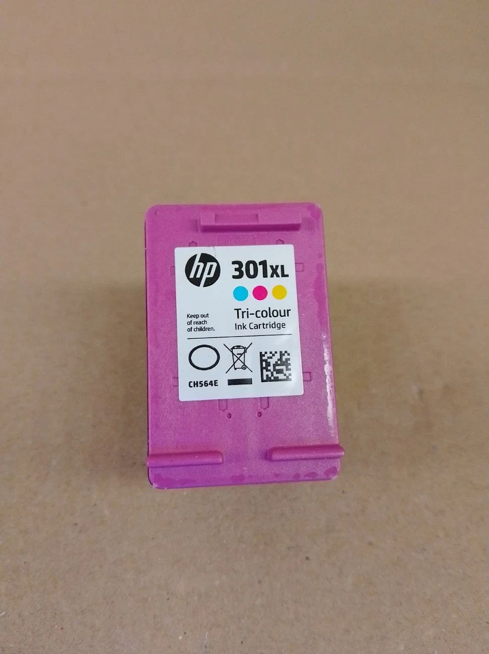 HP 301XL High Yield Tri Colour Original Ink Cartridge CH564EE Works DeskJet 1000