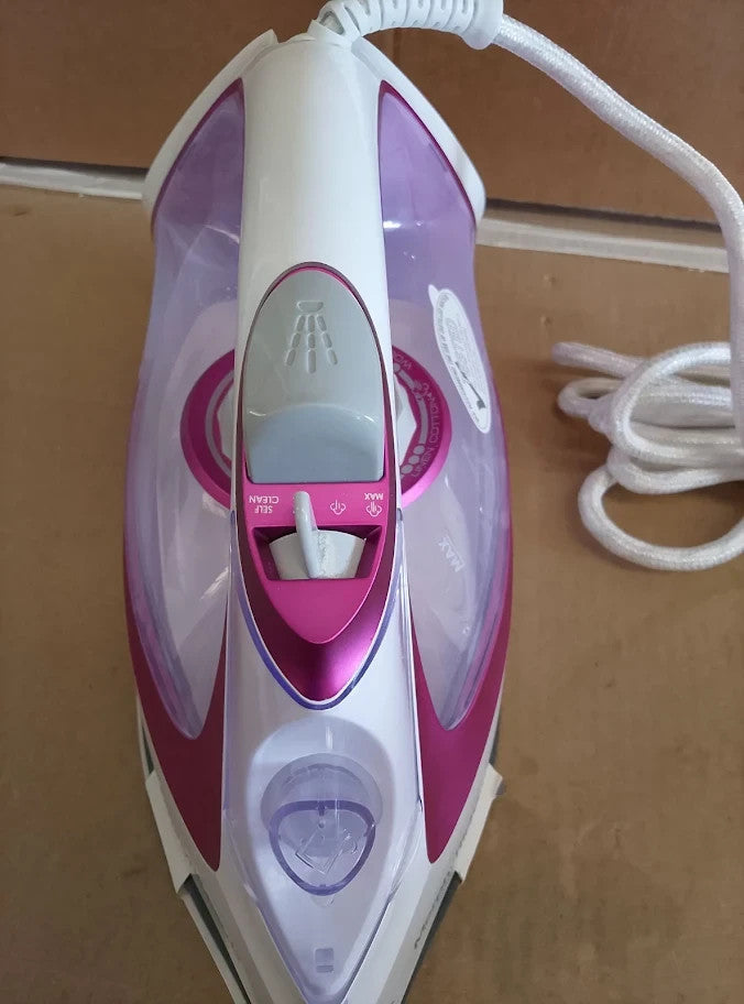 Morphy Richards TurboGlide Steam Iron Ceramic Non stick Soleplate 400ml 2800w