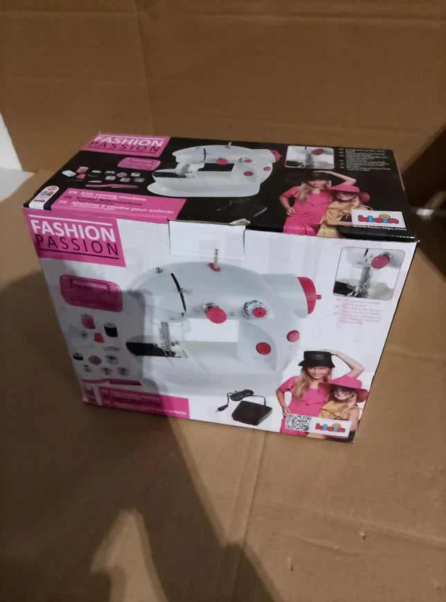 Theo Klein 7901 Fashion Passion Children Sewing Machine Foot Pedal 2 Speed New