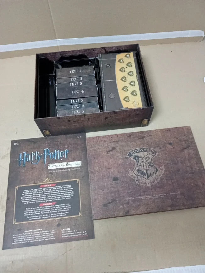 Asmodee USAopoly Harry Potter Hogwarts Battle Cooperative Deckbuilding 11+