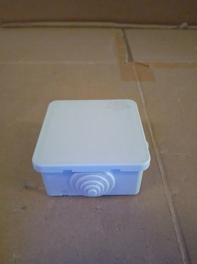 ABB IP44 Water Resistant Cable Connector Unit T Box Hafobox 65x65x32mm New