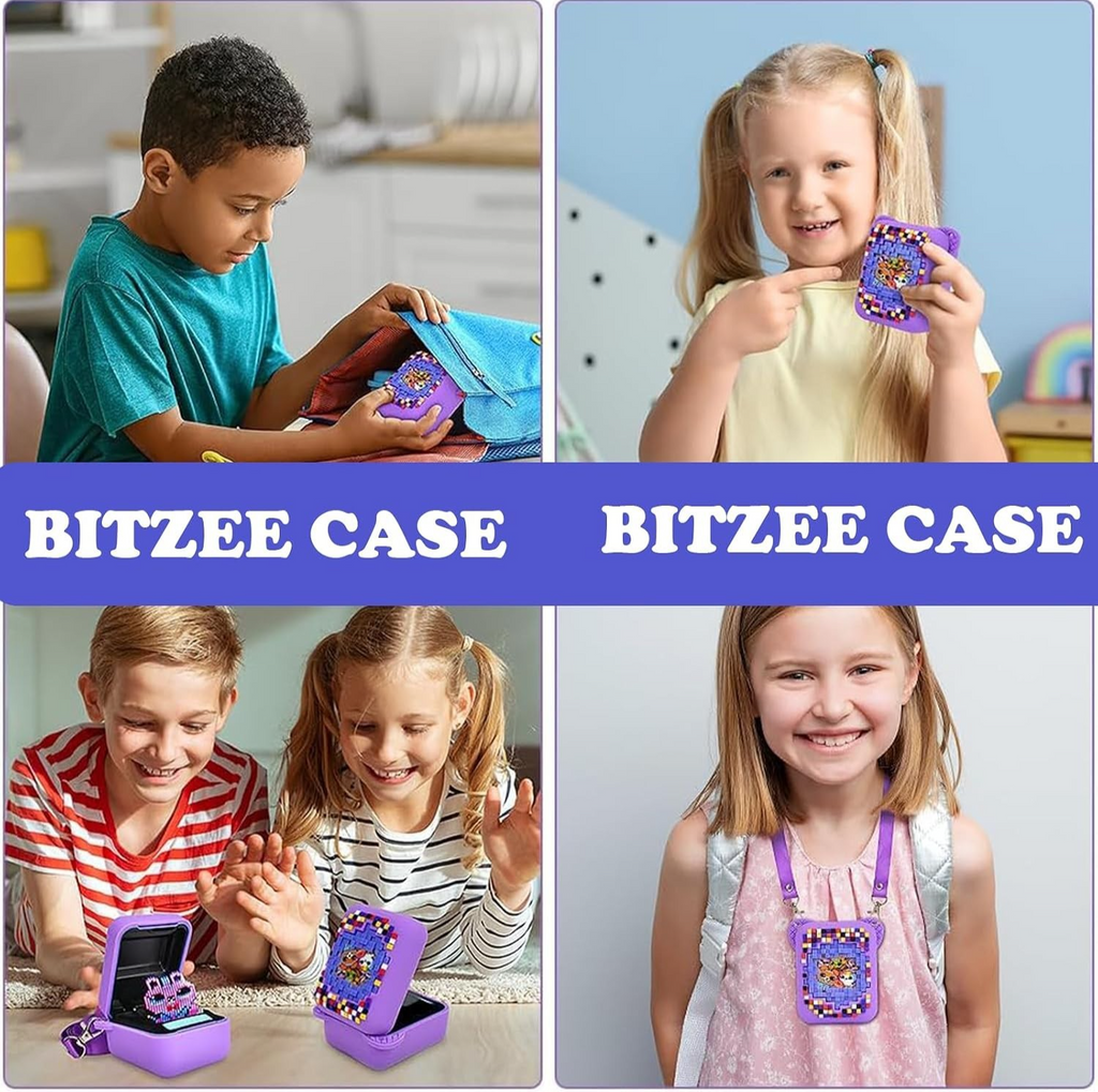 FunnAura Interactive Bitzee Pet Case Purple Protective Cover Shockproof New