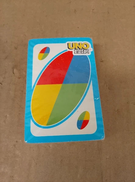 Mattel Games Uno Flip Family Card Game Adults Teens Kids Double Sided 3+ New