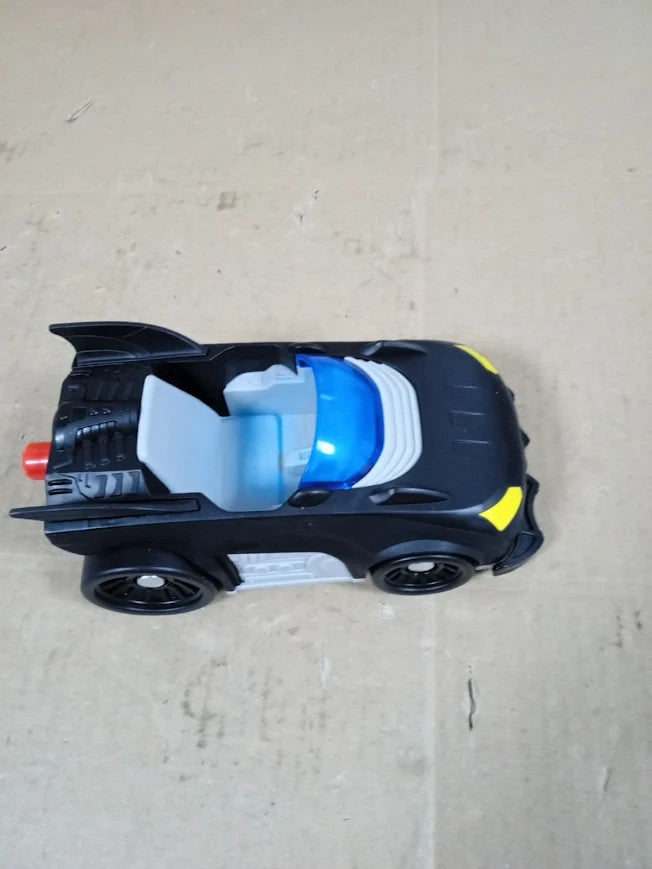 Batman Batmobile Toy Car Launcher Vehicle Black DC Superhero Kids Action New