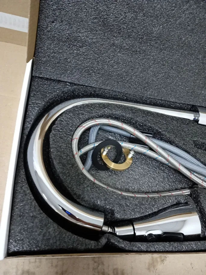 Kelematis Kitchen Tap Pull Out Faucet Effortless Smooth Washing 3 Modes New