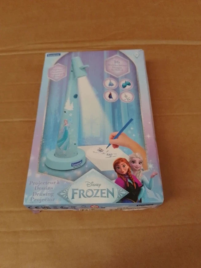 Disney Frozen Lexibook Drawing Projector Kids Art Toy Blue White CRP10FZLXB New