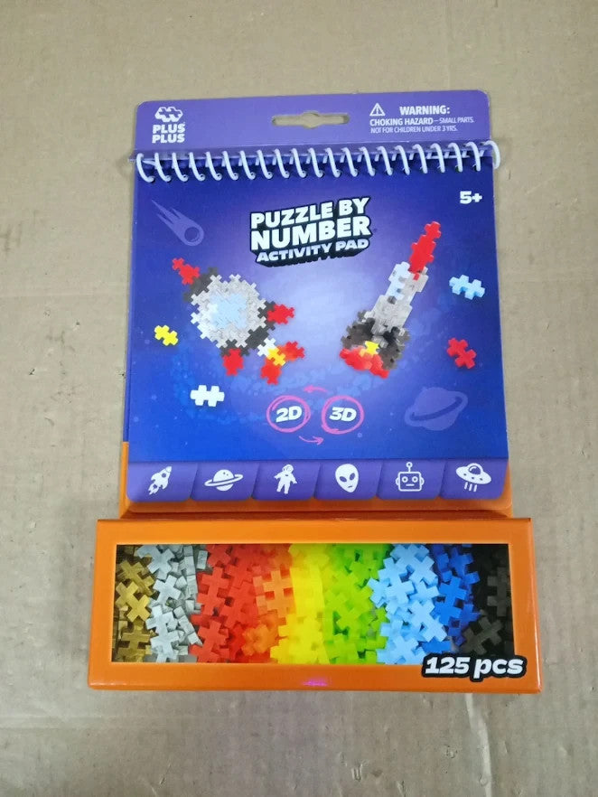 Plus Plus Space Travel Toy Building Blocks Activity  Age 5+ Modern Design
