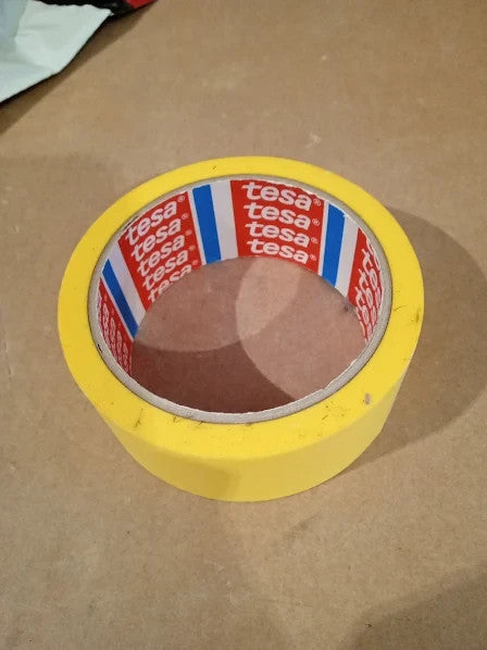 Tesa Masking Tape Professional Painters Made Of Thin Washi Paper 25mx38mm New