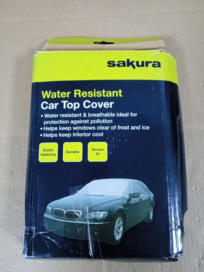 Sakura SS5385 Extra Large Grey Top Cover Frost Protection Water Resistant New
